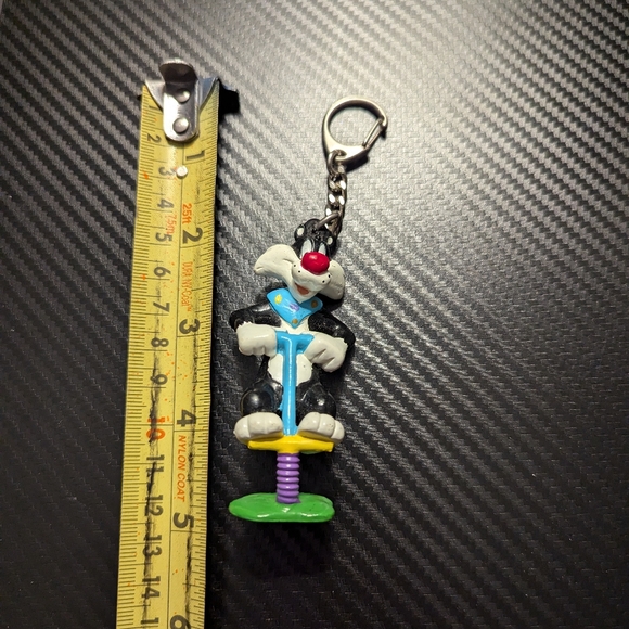 Vintage Sylvester the Cat Keychain - Picture 3 of 3
